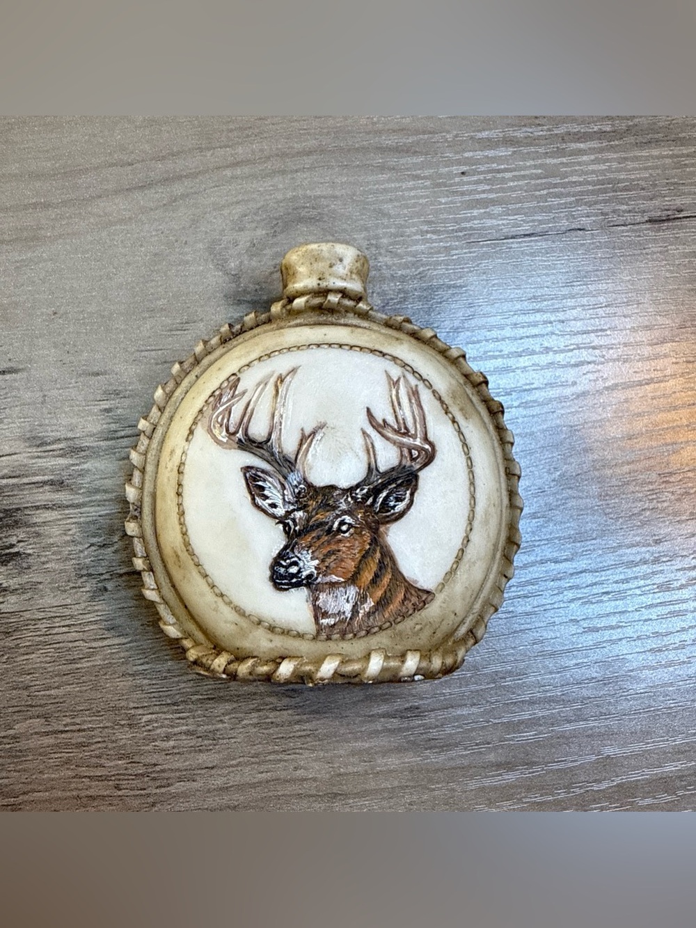 Vintage decorative faux flask
